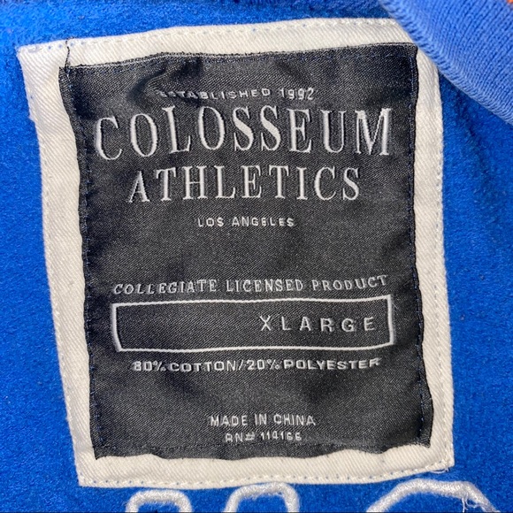 Boise State Broncos Front Zip Sweatshirt XL P2 - Picture 5 of 5